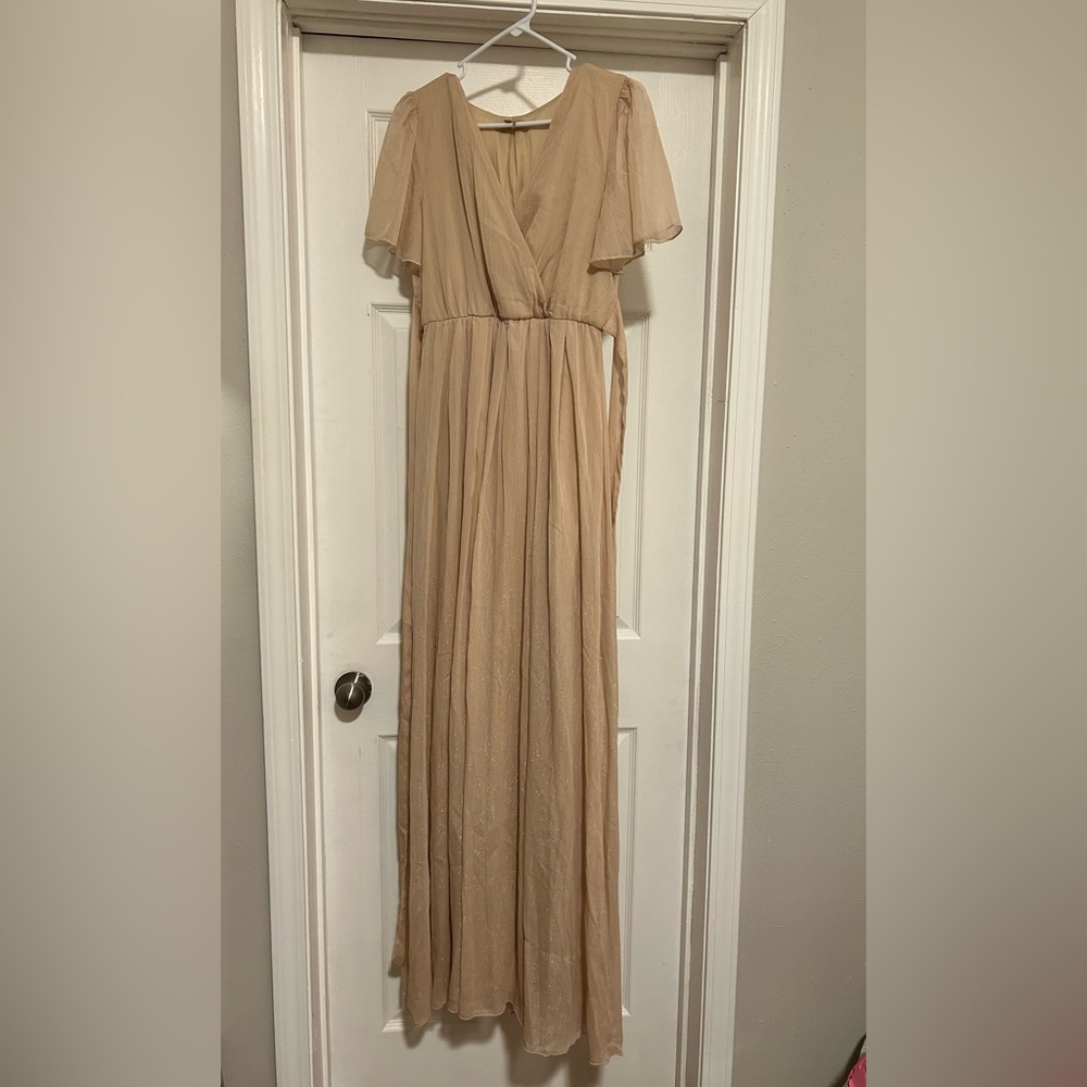 PinkBlush maxi dress (bump friendly)